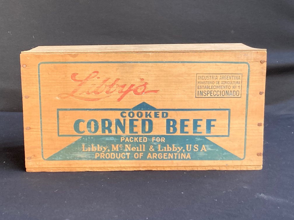 Libby’s Corned Beef Advertising Box 