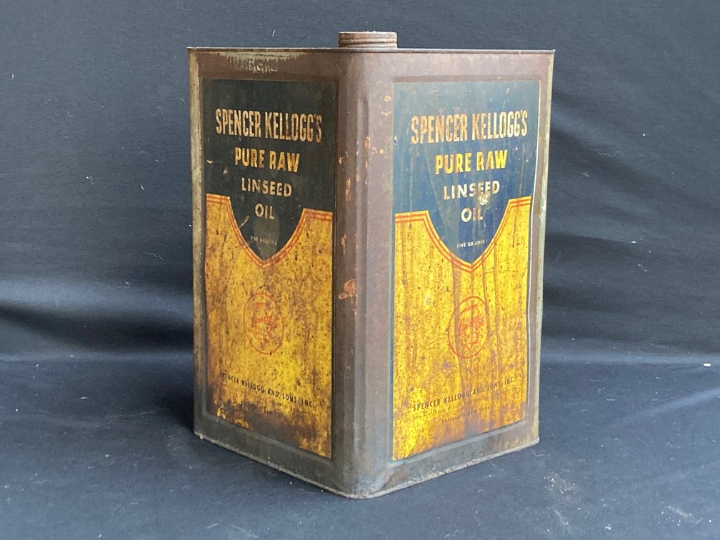 Vintage Linseed Oil Can