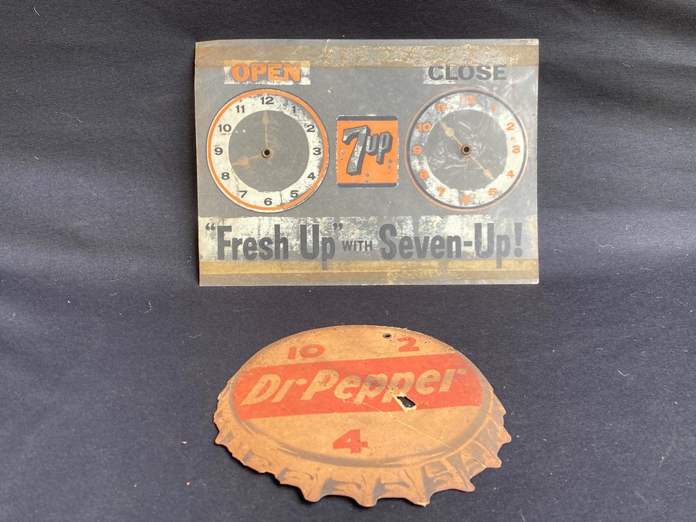 Vintage Soda Advertising Signs