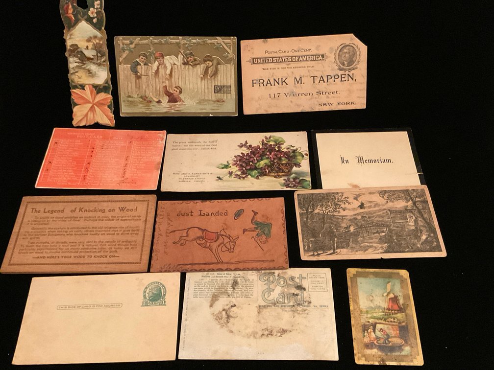 Advertising Trade Cards and Postcards
