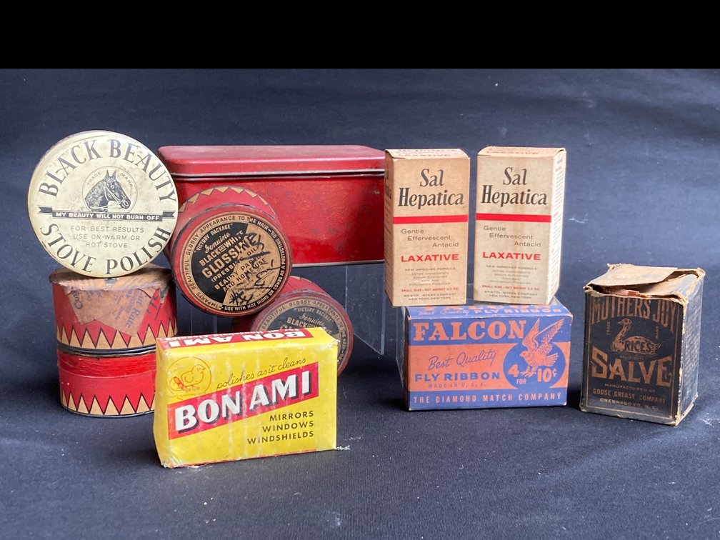 NOS Home Product Advertising Collectibles 