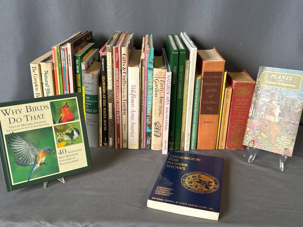 Books: Gardening, Birds