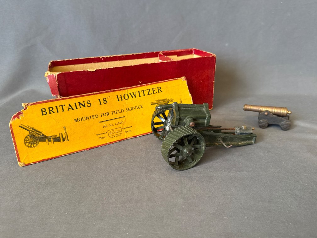 Britain’s Howitzer and Cast Iron Cannon