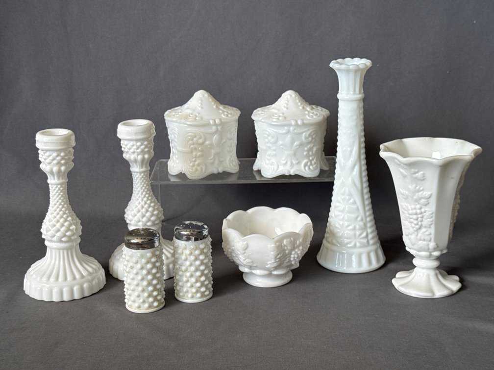 Milk Glass Collection