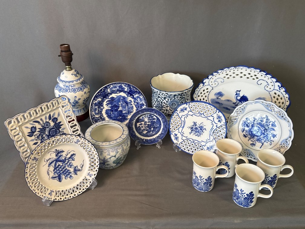 Blue and White Chinoiserie Style Collection