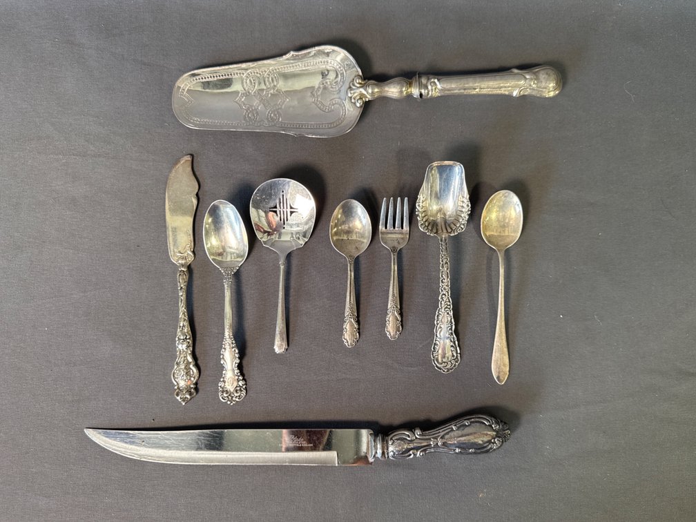 Sterling Silver Serving Utensils - 5.06 Troy Ounces