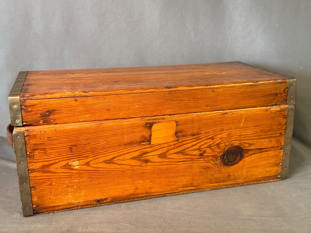 Primitive Pine Document Box