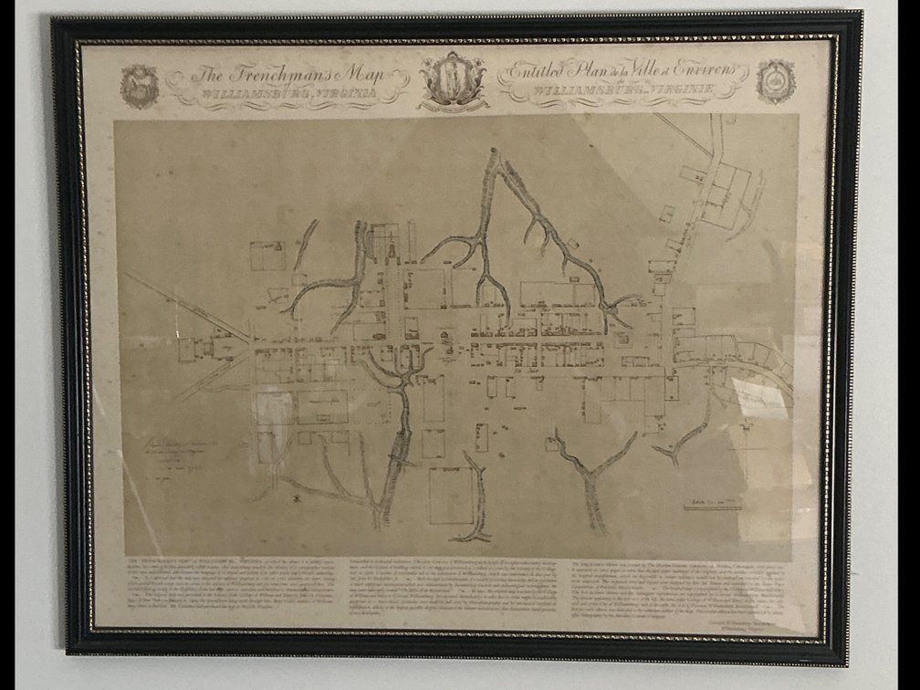 “The Frenchman’s Map”: Guide to Colonial Williamsburg