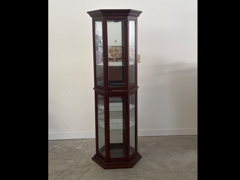 Lighted Curio Cabinet