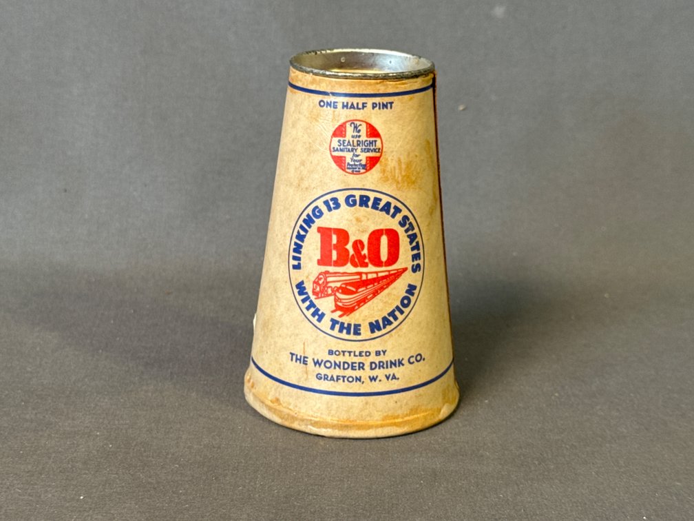 B & O Railroad Milk Container
