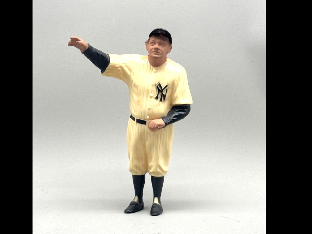 Circa 1958-1962 Hartland Plastics #3 Babe Ruth Figurine