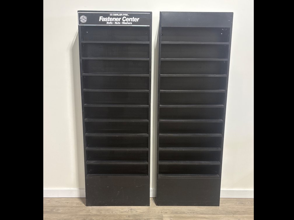 DEALER PAK Fastener Center Metal Display Shelving (2)