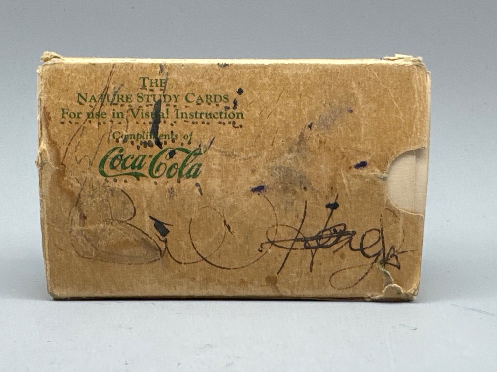 Coca-Cola The Nature Study Cards and Box