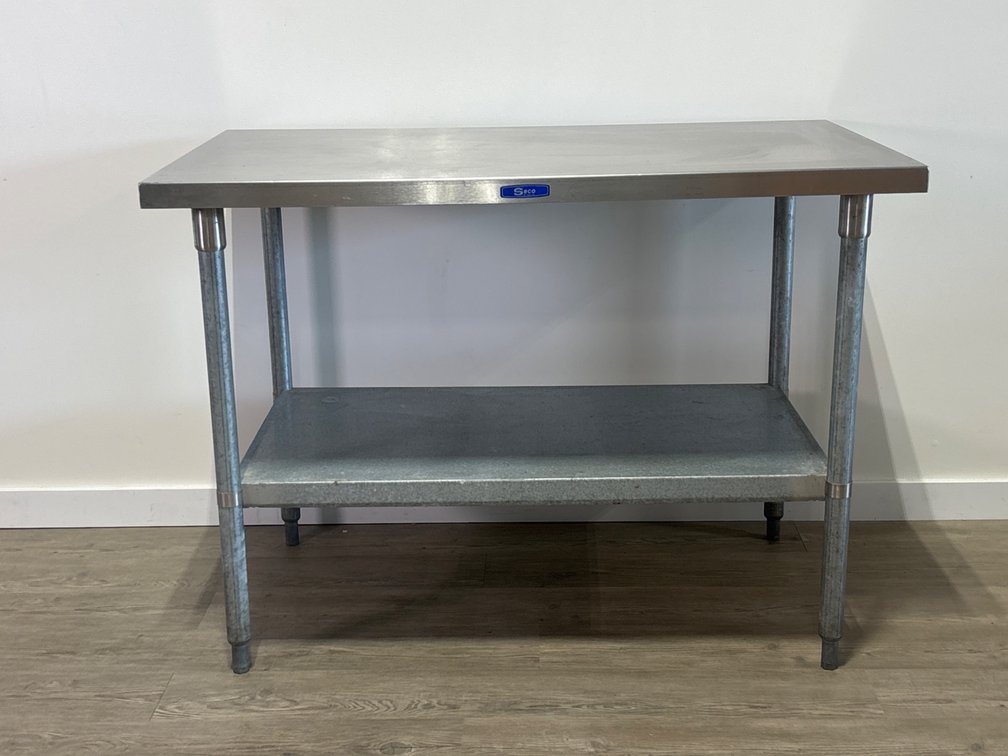 Seco Commercial Stainless Steel Prep Table