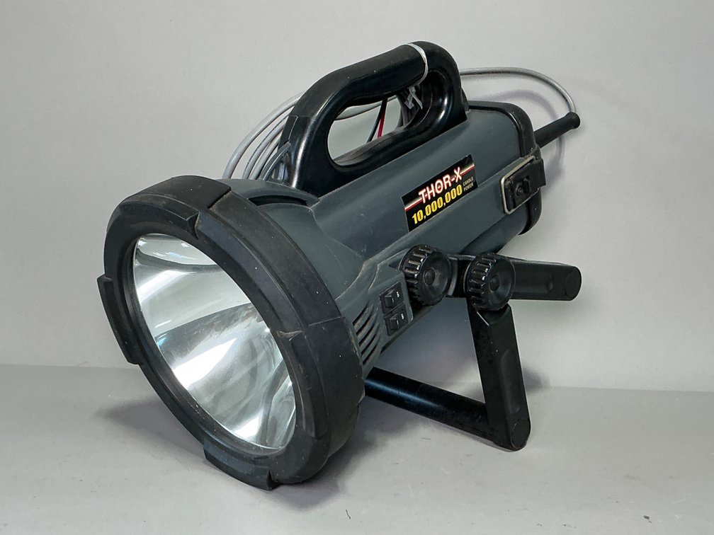 THOR-X 10 Million Candle Power Portable Spotlight