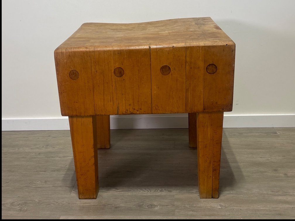 Butcher Block Table