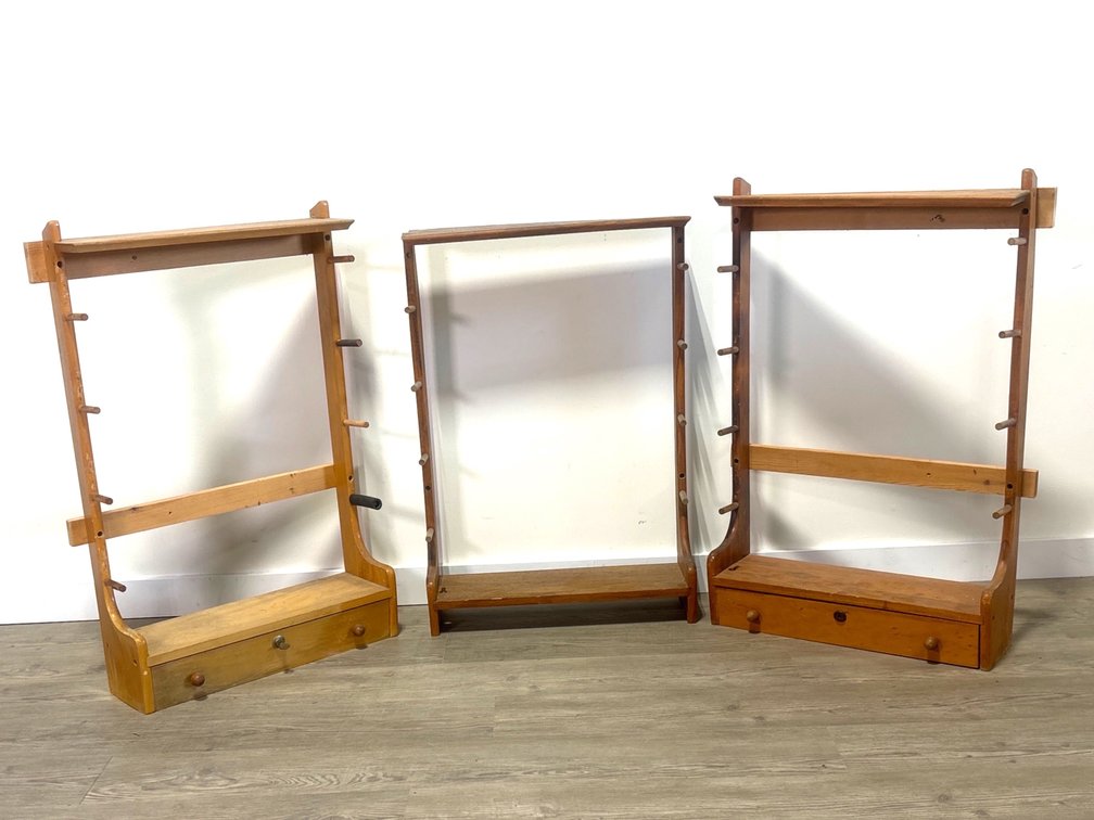 Wooden Gun Display Racks