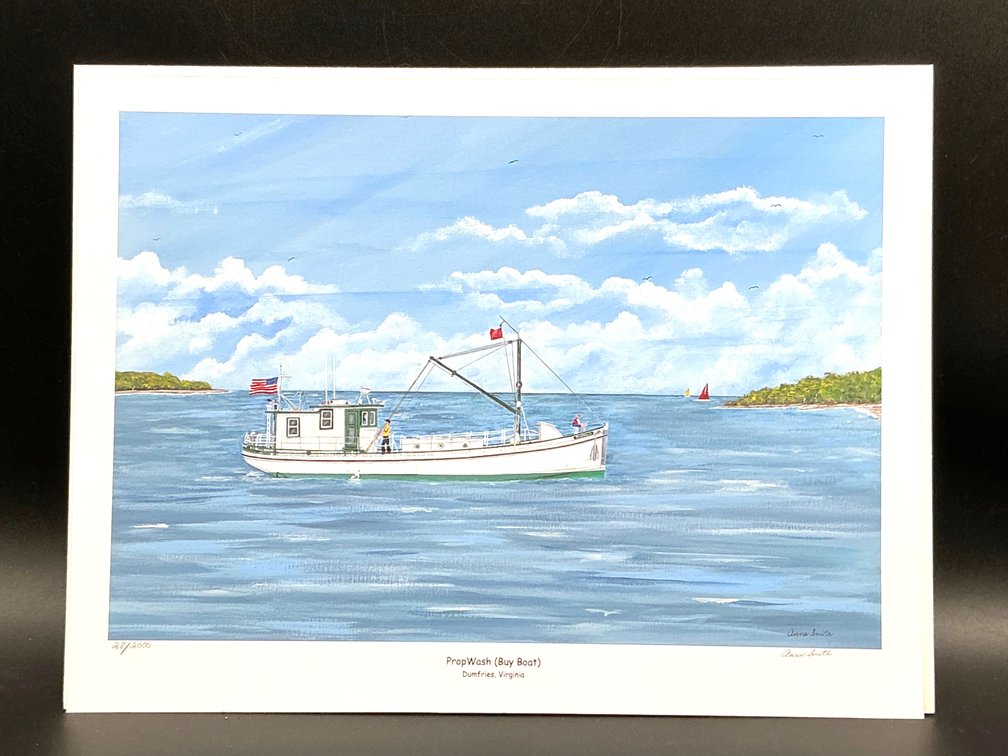 Anne Smith "PropWash" Limited Edition Print