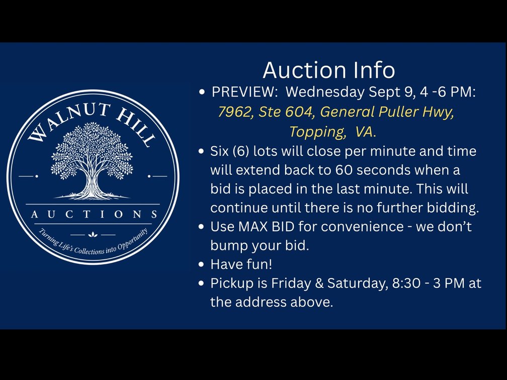 Image for Bill Hight Collector’s Auction