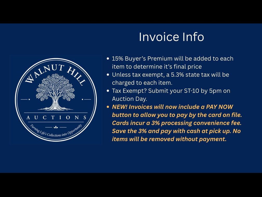 Image for Bill Hight Collector’s Auction