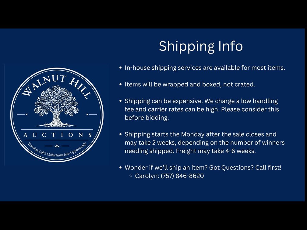 Shipping Info