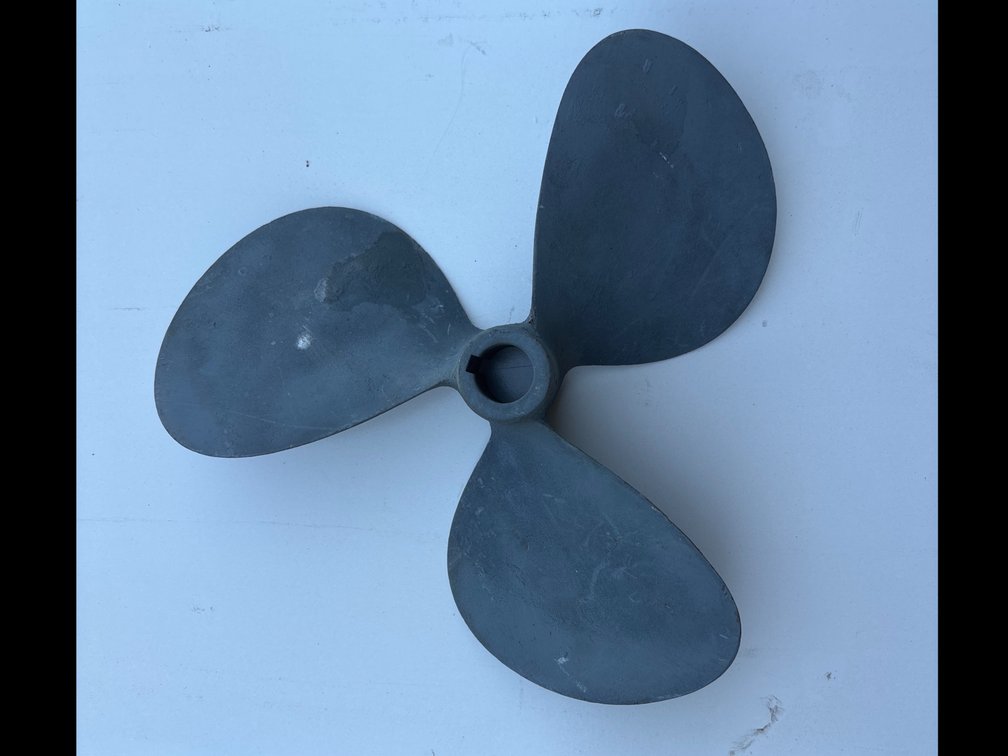 Three-Blade Marine Propeller
