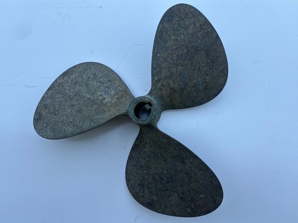 Three-Blade Boat Propeller