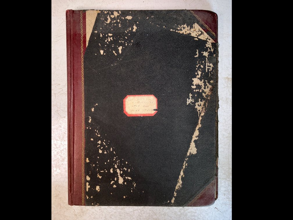 Lord Mott Co., Inc. Accounting Cash Book Ledger