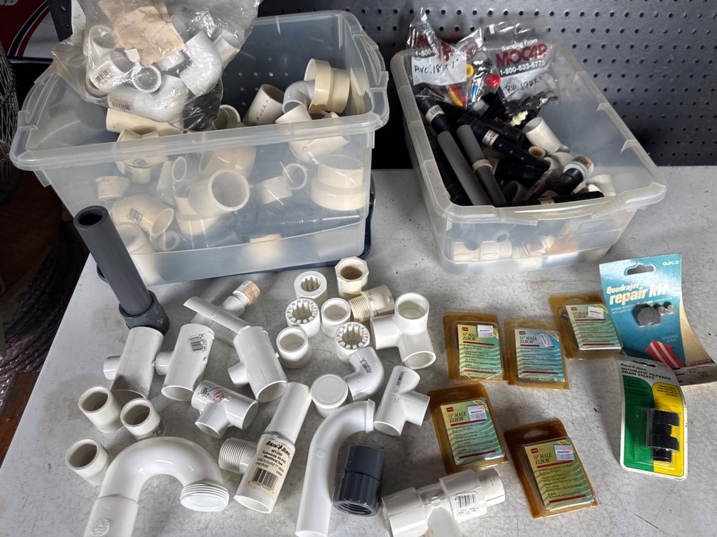 PVC Plumbing and Irrigation Fittings