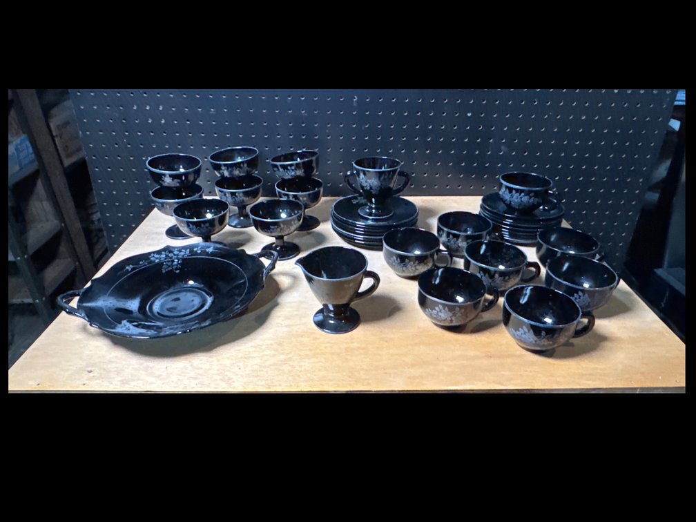Hazel Atlas Glass Tableware Service
