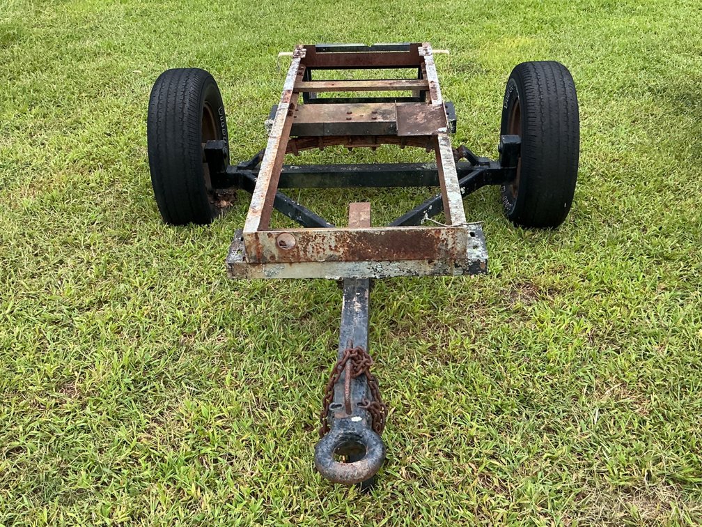 Single-Axle Generator Yard Trailer Frame