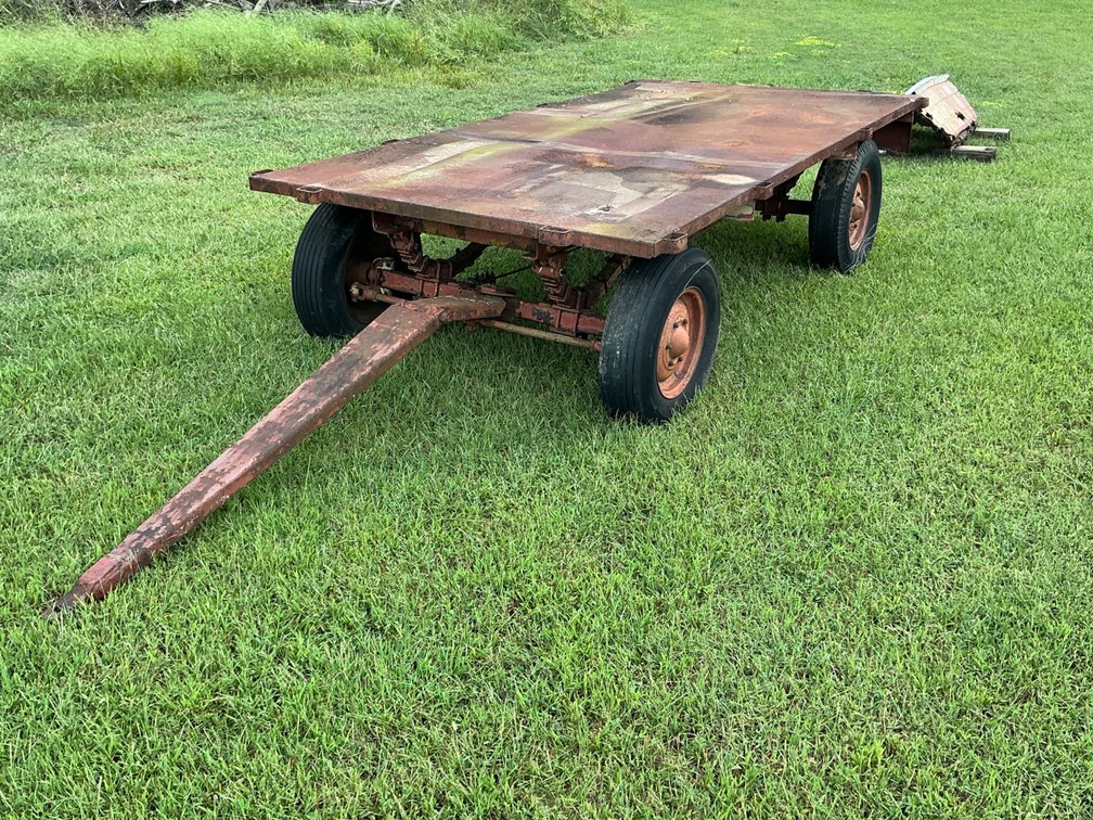 Steel Flatbed Farm Wagon Trailer