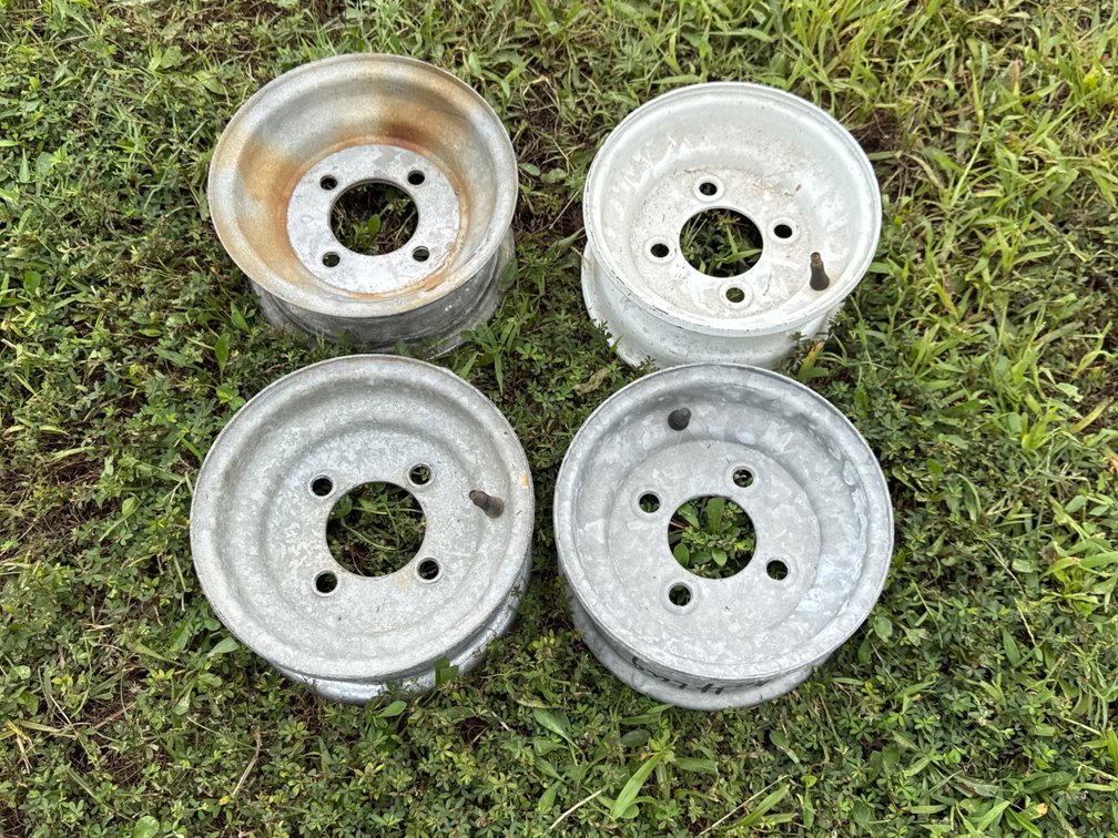 4-Lug Steel Wheel Rims (4)