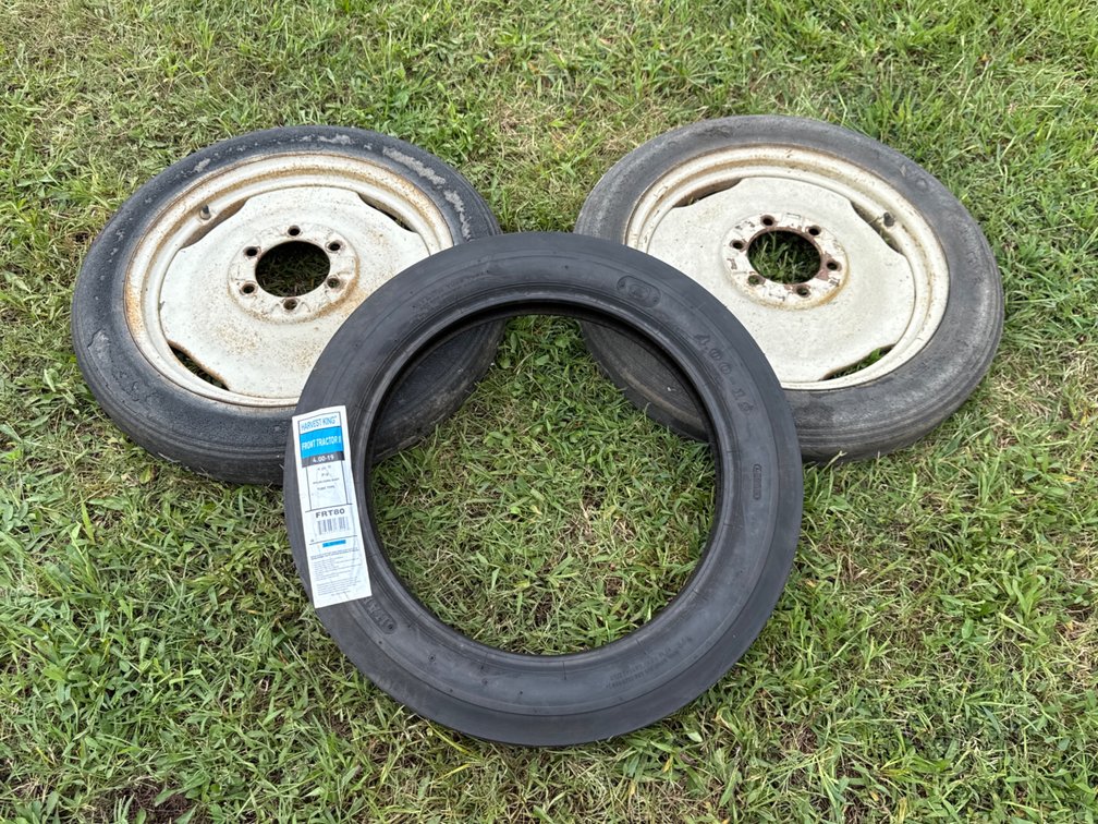Tractor Wheel Rims and Front Tire