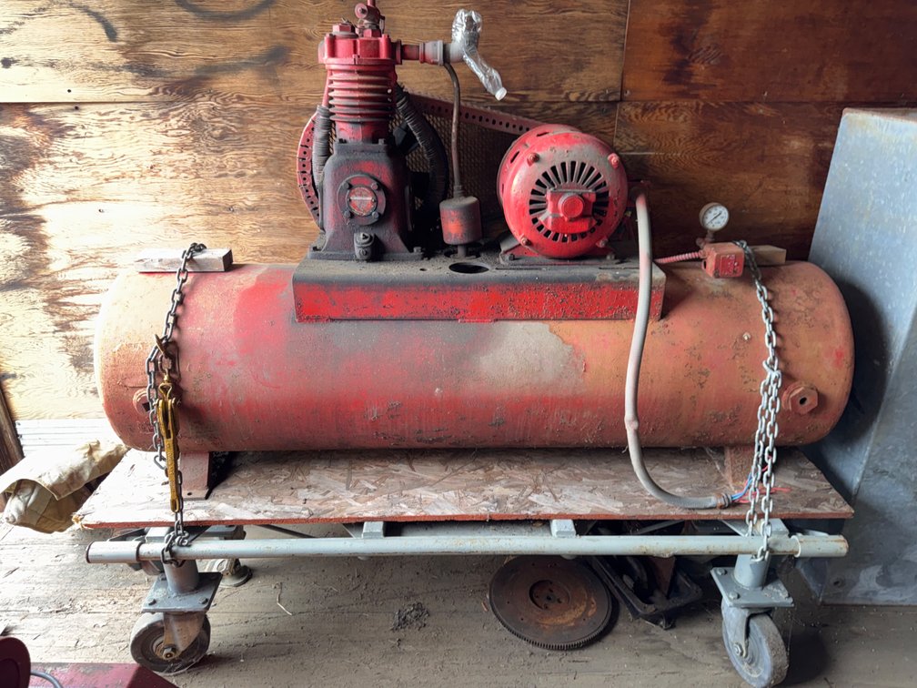 Curtis Horizontal Tank Air Compressor