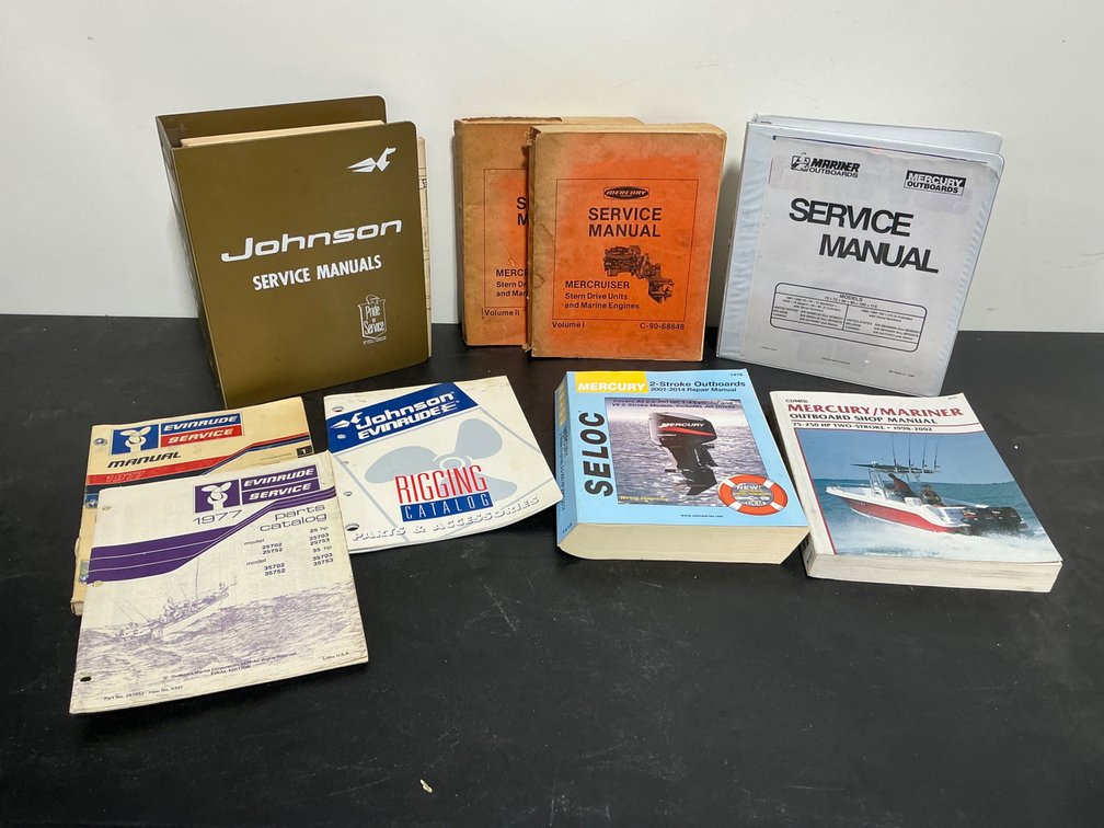 Marine Engine Service and Repair Manuals
