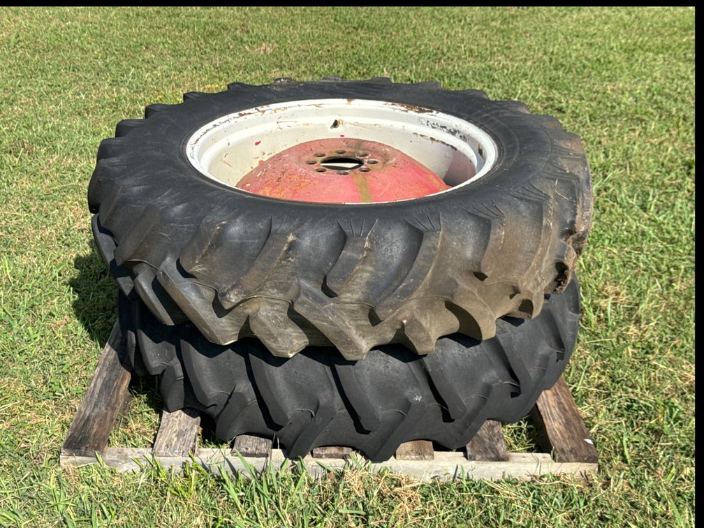 Armstrong Titan Agricultural Tractor Tires on Rims