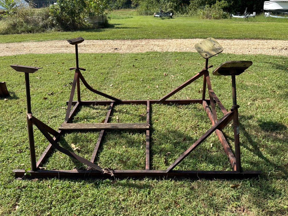 Adjustable Steel Boat Cradle Stand