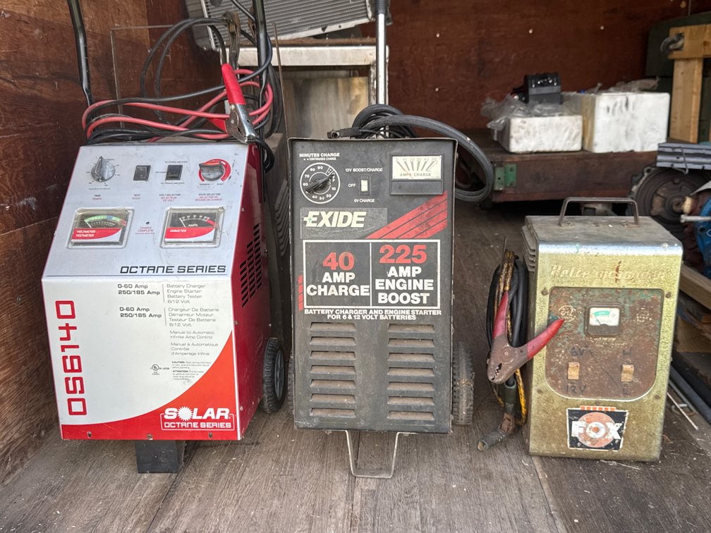 Battery Chargers and Engine Starters