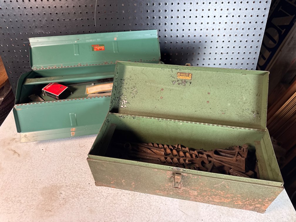 Kennedy Kits and Union Metal Toolboxes with Contents