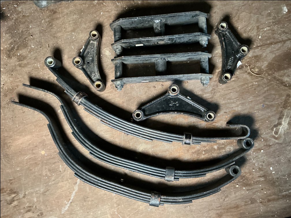 Trailer Leaf Springs and Suspension Hardware