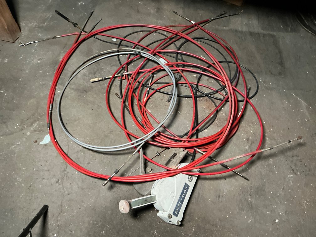 Outboard Marine Shift Controls and Cables