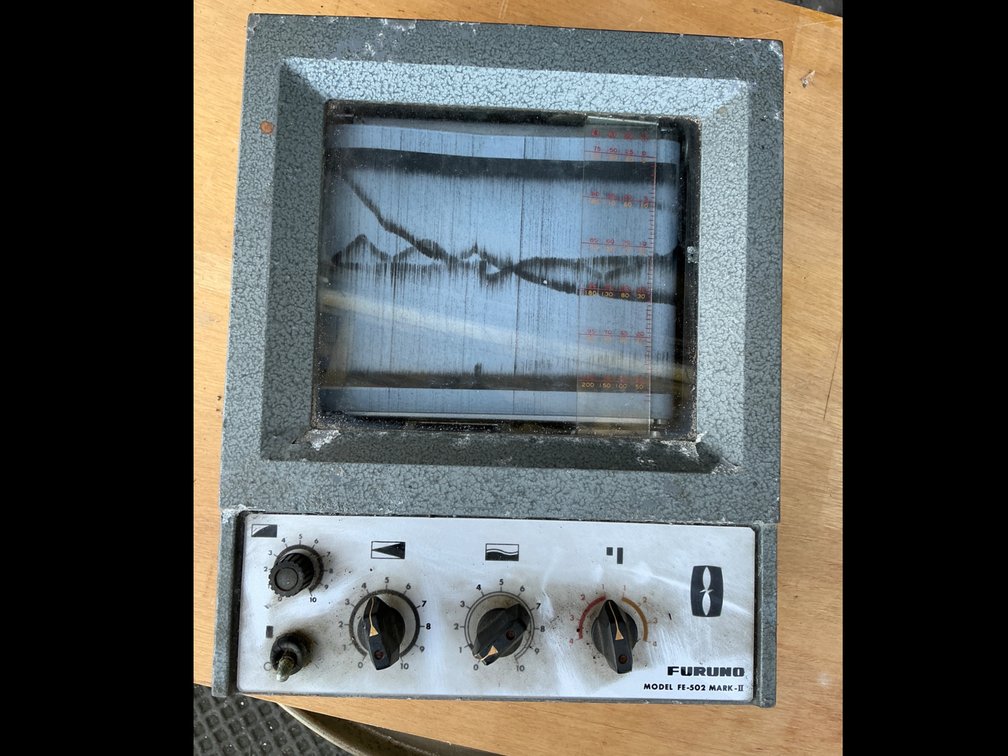 Furuno Model FE-502 Mark-II Fish Finder Echo Sounder