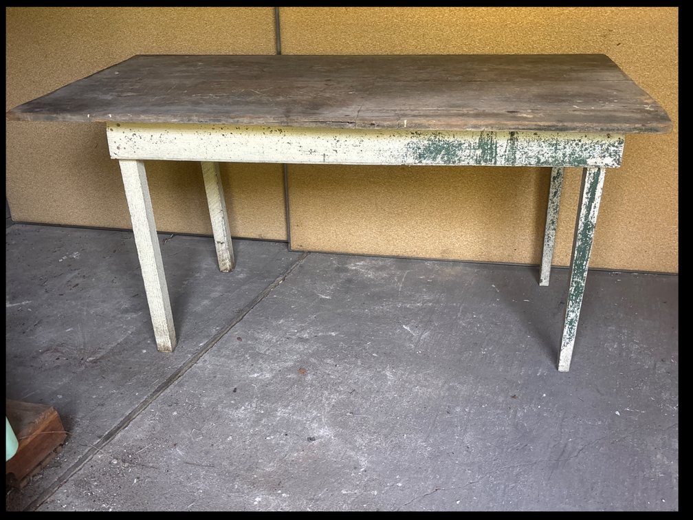 Wooden Farm Table
