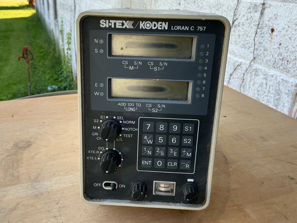 SI-TEX KODEN Loran C 757 Marine Navigation Receiver