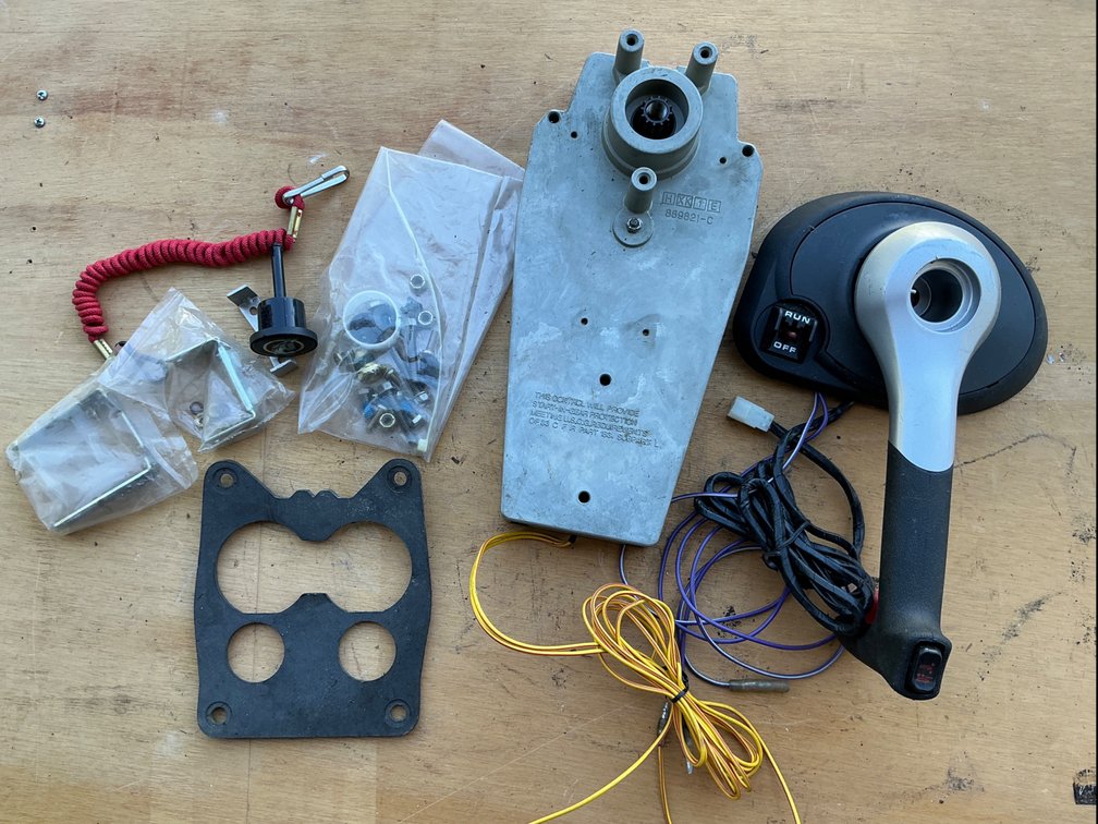 Marine Remote Throttle and Shift Control Assembly