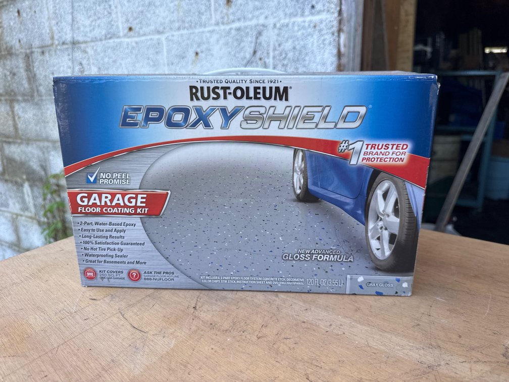 Rust-Oleum EpoxyShield Garage Floor Coating Kit
