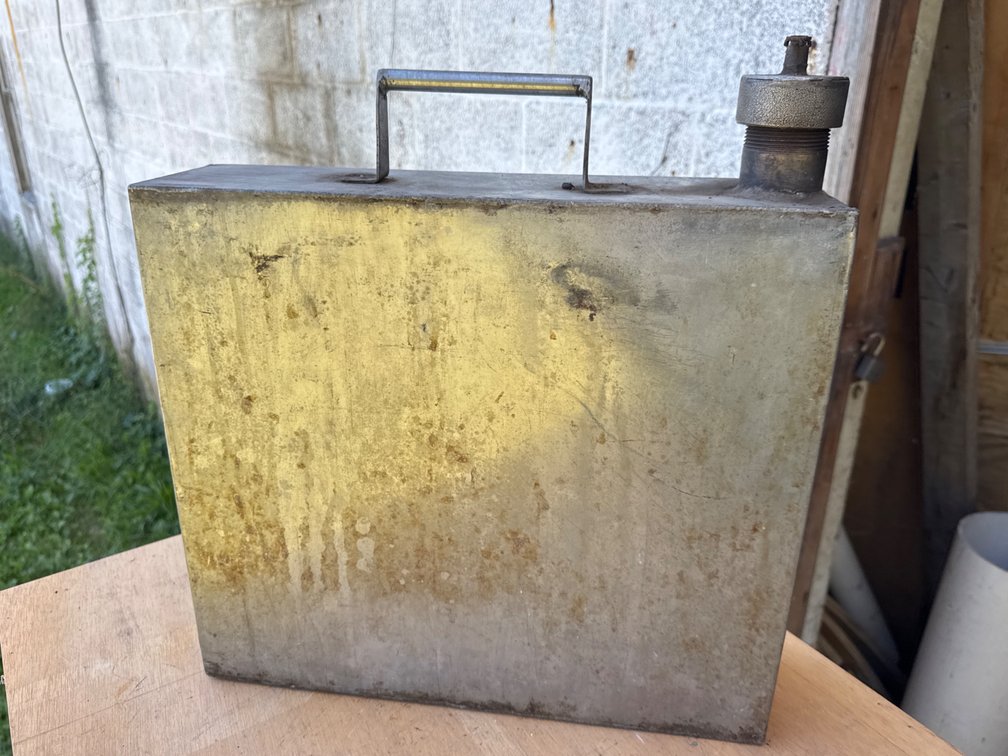 Rectangular Metal Tank