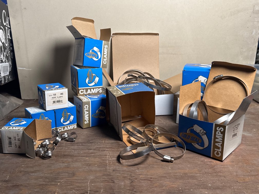Murray Hose Clamps in Boxes
