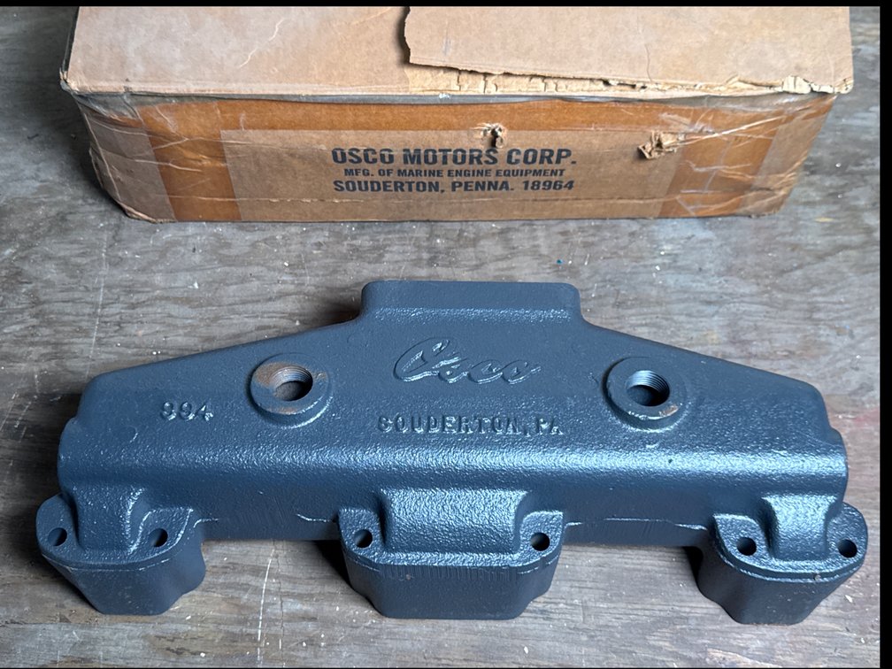 Osco Marine Engine Manifold